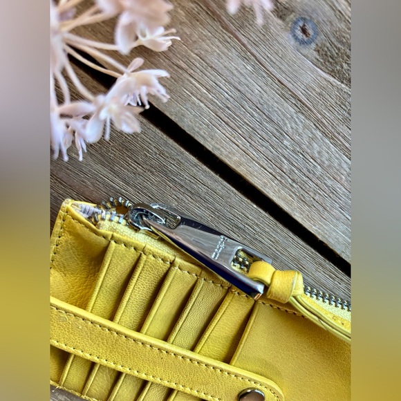 Mango Yellow Wristlet Wallet - Picture 3 of 10